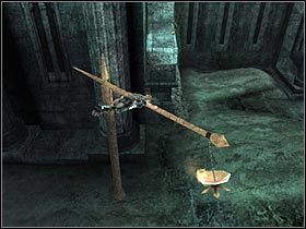 Head on to a nearby ledge - England - part IV | England - King Arthurs Tomb - England - King Arthurs Tomb - Tomb Raider: Legend Game Guide & Walkthrough