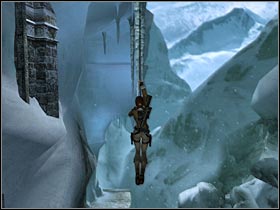 Start swinging on the rope - Nepal - part I | Nepal - The Ghalali Key - Nepal - The Ghalali Key - Tomb Raider: Legend Game Guide & Walkthrough