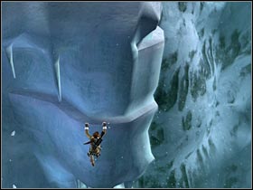 Once youre at the end, make a single jump (#1) - Nepal - part I | Nepal - The Ghalali Key - Nepal - The Ghalali Key - Tomb Raider: Legend Game Guide & Walkthrough