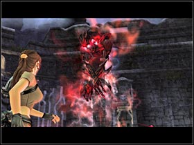 The final boss fight is separated to two different stages - Bolivia - the final mission | Bolivia - The Looking Glass - Bolivia - The Looking Glass - Tomb Raider: Legend Game Guide & Walkthrough
