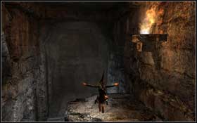 Jump over rubble, which is located behind the bend of the corridor - [Mediterranean Sea] - Niflheim - part 1 - Mediterranean Sea - Tomb Raider: Underworld - Game Guide and Walkthrough