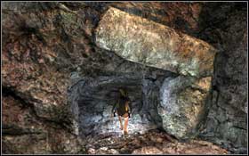 Go under the rocks and begin moving left using the ledge - [Mediterranean Sea] - Niflheim - part 1 - Mediterranean Sea - Tomb Raider: Underworld - Game Guide and Walkthrough