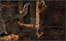 Go back to the footbridge and go behind the huge statue - [Mediterranean Sea] - Niflheim - part 2 - Mediterranean Sea - Tomb Raider: Underworld - Game Guide and Walkthrough