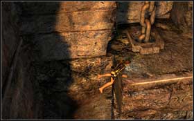 Begin move right and after a while jump in the direction of the terrace with chains - [Mediterranean Sea] - Niflheim - part 2 - Mediterranean Sea - Tomb Raider: Underworld - Game Guide and Walkthrough