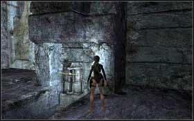 Use the line to slip down - [Mediterranean Sea] - Niflheim - part 2 - Mediterranean Sea - Tomb Raider: Underworld - Game Guide and Walkthrough