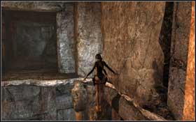 Climb on its top, and use the apex of another pillars to jump on non-damaged fragment of the corridor - [Mediterranean Sea] - The Norse Connection - part 2 - Mediterranean Sea - Tomb Raider: Underworld - Game Guide and Walkthrough