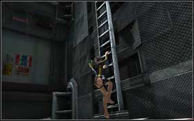 When you reach the top, run to the place where the ladder is located on the right side - [Mediterranean Sea] - Realm of the Dead - Mediterranean Sea - Tomb Raider: Underworld - Game Guide and Walkthrough