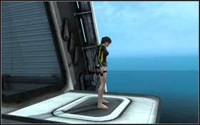 Place yourself above the platform and release the edge - [Mediterranean Sea] - Realm of the Dead - Mediterranean Sea - Tomb Raider: Underworld - Game Guide and Walkthrough