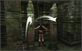 Now get close to the column, which is located near your location and insert the bar in appropriate place - [Coastal Thailand] - Bhogavathi - part 1 - Coastal Thailand - Tomb Raider: Underworld - Game Guide and Walkthrough