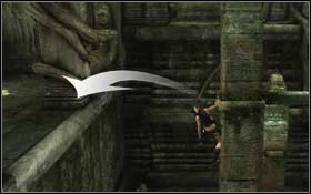 Jump on another pillar and after that on the fragment of the beam - [Coastal Thailand] - Bhogavathi - part 1 - Coastal Thailand - Tomb Raider: Underworld - Game Guide and Walkthrough