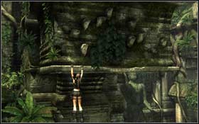 When you get there, clutch the edge in front of you and begin moving right - [Coastal Thailand] - Bhogavathi - part 1 - Coastal Thailand - Tomb Raider: Underworld - Game Guide and Walkthrough