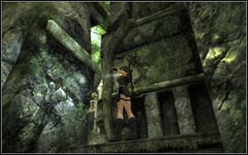 Jump on the beam, and after that jump in the direction of the edge, which is visible on the opposite side - [Coastal Thailand] - Bhogavathi - part 3 - Coastal Thailand - Tomb Raider: Underworld - Game Guide and Walkthrough