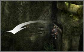 Jump on the fragment of the beam and after that on the ledge, which is located opposite - [Coastal Thailand] - Bhogavathi - part 3 - Coastal Thailand - Tomb Raider: Underworld - Game Guide and Walkthrough