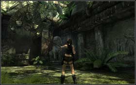 The crystal in the middle will strengthen both beams - [Coastal Thailand] - Bhogavathi - part 4 - Coastal Thailand - Tomb Raider: Underworld - Game Guide and Walkthrough
