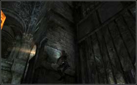 Grab one of the gin's arm, which is located on the center and start pushing it to the end - [Croft Manor] - Protected by the Dead - part 1 - Croft Manor - Tomb Raider: Underworld - Game Guide and Walkthrough