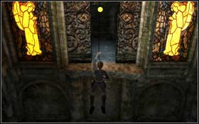 When you are near the top, move to the rear part of the column and from there climb on it - [Croft Manor] - Protected by the Dead - part 1 - Croft Manor - Tomb Raider: Underworld - Game Guide and Walkthrough