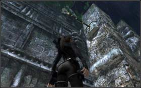Approach the columns which are located opposite the complex - [Southern Mexico] - Xibalba - part 1 - Southern Mexico - Tomb Raider: Underworld - Game Guide and Walkthrough