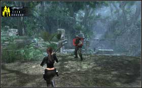 Two stone blocks block the return route - [Southern Mexico] - Xibalba - part 2 - Southern Mexico - Tomb Raider: Underworld - Game Guide and Walkthrough