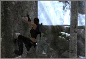 Keep moving right and jump on the thin column - [Southern Mexico] - The Midgard Serpent - part 2 - Southern Mexico - Tomb Raider: Underworld - Game Guide and Walkthrough