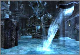 From there jump on the bar which is located in the mouth of the gargoyle - [Southern Mexico] - Land of the Dead - part 1 - Southern Mexico - Tomb Raider: Underworld - Game Guide and Walkthrough