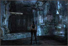 Get to the wooden scaffolding and use it to move on the other side - [Southern Mexico] - Land of the Dead - part 1 - Southern Mexico - Tomb Raider: Underworld - Game Guide and Walkthrough