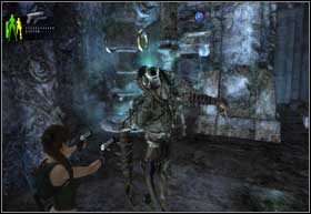 You will be hanging on the bar - [Southern Mexico] - Land of the Dead - part 2 - Southern Mexico - Tomb Raider: Underworld - Game Guide and Walkthrough