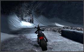 You will find yourself in front of the spiral route which is leading down and is guarded by few enemies - [Jan Mayen Island] - Gate of the Dead - Jan Mayen Island - Tomb Raider: Underworld - Game Guide and Walkthrough