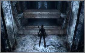 Draw it out and insert under one of the blocks which is moving vertically - [Jan Mayen Island] - Valhalla - part 2 - Jan Mayen Island - Tomb Raider: Underworld - Game Guide and Walkthrough