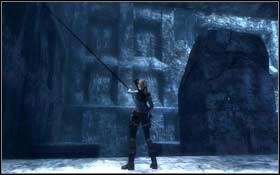 After that you have to go further by recoiling from walls - [Jan Mayen Island] - Valhalla - part 2 - Jan Mayen Island - Tomb Raider: Underworld - Game Guide and Walkthrough
