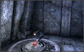 Jump on the beam and from it on the ladder, which is hammered in wall - [Arctic Sea] - Helheim - Arctic Sea - Tomb Raider: Underworld - Game Guide and Walkthrough