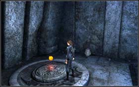 From there climb higher by using another ladder and take the last stone of force - [Arctic Sea] - Helheim - Arctic Sea - Tomb Raider: Underworld - Game Guide and Walkthrough