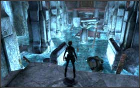 You will find yourself in the big room - [Arctic Sea] - Helheim - Arctic Sea - Tomb Raider: Underworld - Game Guide and Walkthrough