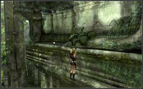 [35] After eliminating the tigers, go on left side of the stairs and stand on the elevation - [Secrets] Coastal Thailand - Remnants - Coastal Thailand - Tomb Raider: Underworld - Game Guide and Walkthrough