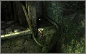 [40] In the niche on the right side, just behind you jump down from the pillar situated next to the high vertical wall - [Secrets] Coastal Thailand - Bhogavati - Coastal Thailand - Tomb Raider: Underworld - Game Guide and Walkthrough