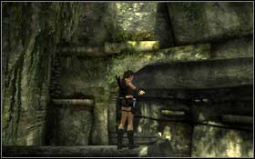 [48] Use the wooden beams to get to the right side - [Secrets] Coastal Thailand - Bhogavati - Coastal Thailand - Tomb Raider: Underworld - Game Guide and Walkthrough