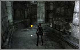 [59] When you are in the room, jump on the scaffolding on the left side and from there to the gallery in front of you - [Secrets] Croft Manor - Protected by the Dead - Croft Manor - Tomb Raider: Underworld - Game Guide and Walkthrough