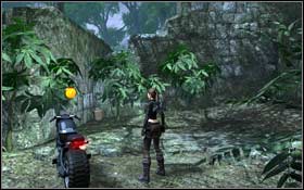 [75] In the ruins, just before the first fragment of the temple - [Secrets] Southern Mexico - The Unnamed Days - Southern Mexico - Tomb Raider: Underworld - Game Guide and Walkthrough