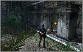 [82] On the left side, before the stairs leading to the main part of the temple - [Secrets] Southern Mexico - Xibalba - Southern Mexico - Tomb Raider: Underworld - Game Guide and Walkthrough