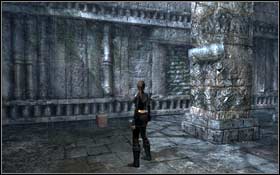 [84] On the left side of the columns - [Secrets] Southern Mexico - Xibalba - Southern Mexico - Tomb Raider: Underworld - Game Guide and Walkthrough