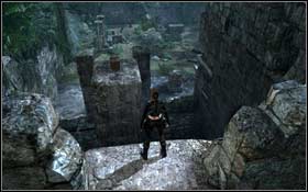 [87] On the top of the column, on which you climbed from the balcony to get to the higher level - [Secrets] Southern Mexico - Xibalba - Southern Mexico - Tomb Raider: Underworld - Game Guide and Walkthrough