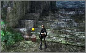 [97] On the stadium, near the stairs - [Secrets] Southern Mexico - Xibalba - Southern Mexico - Tomb Raider: Underworld - Game Guide and Walkthrough