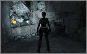 [103] In the same room, on the right side, just after you move under the debris - [Secrets] Southern Mexico - The Midgard Serpent - Southern Mexico - Tomb Raider: Underworld - Game Guide and Walkthrough