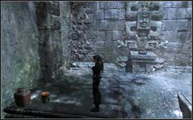 [104] In the same room, on the left from the altar with symbol - [Secrets] Southern Mexico - The Midgard Serpent - Southern Mexico - Tomb Raider: Underworld - Game Guide and Walkthrough