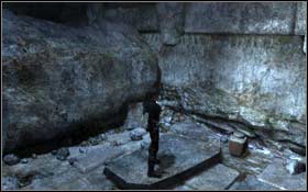 [113] Just behind the stone jump platform - [Secrets] Southern Mexico - The Midgard Serpent - Southern Mexico - Tomb Raider: Underworld - Game Guide and Walkthrough