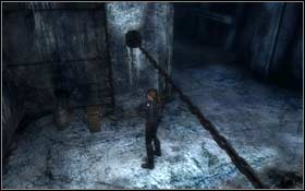 [144] In the room with non-active weights where the gears were blocked by the fragment of the rock - [Secrets] Jan Mayen Island - Valhalla - Jan Mayen Island - Tomb Raider: Underworld - Game Guide and Walkthrough