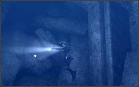 [159] Just after swimming out of the place where you found [158], move to the top - [Secrets] Arctic Sea - Helheim - part 1 - Arctic Sea - Tomb Raider: Underworld - Game Guide and Walkthrough