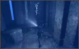 [165] Behind the damaged window, above the device which can be activated with the key of force, on the right from the main entrance to the fortress - [Secrets] Arctic Sea - Helheim - part 1 - Arctic Sea - Tomb Raider: Underworld - Game Guide and Walkthrough