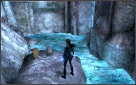 [178] From the podium [177] jump on the podium which is pointed slightly on right - [Secrets] Arctic Sea - Helheim - part 2 - Arctic Sea - Tomb Raider: Underworld - Game Guide and Walkthrough