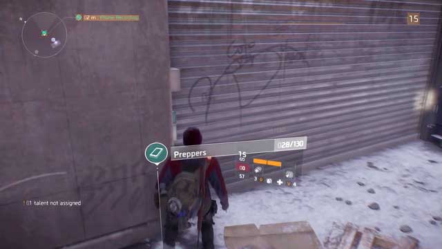 Preppers - Clinton (M5) | Intel data - Intel data - Tom Clancys The Division Game Guide