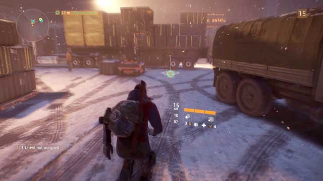 You run into the first bit of evidence by the abandoned base - Clinton (M5) | Intel data - Intel data - Tom Clancys The Division Game Guide